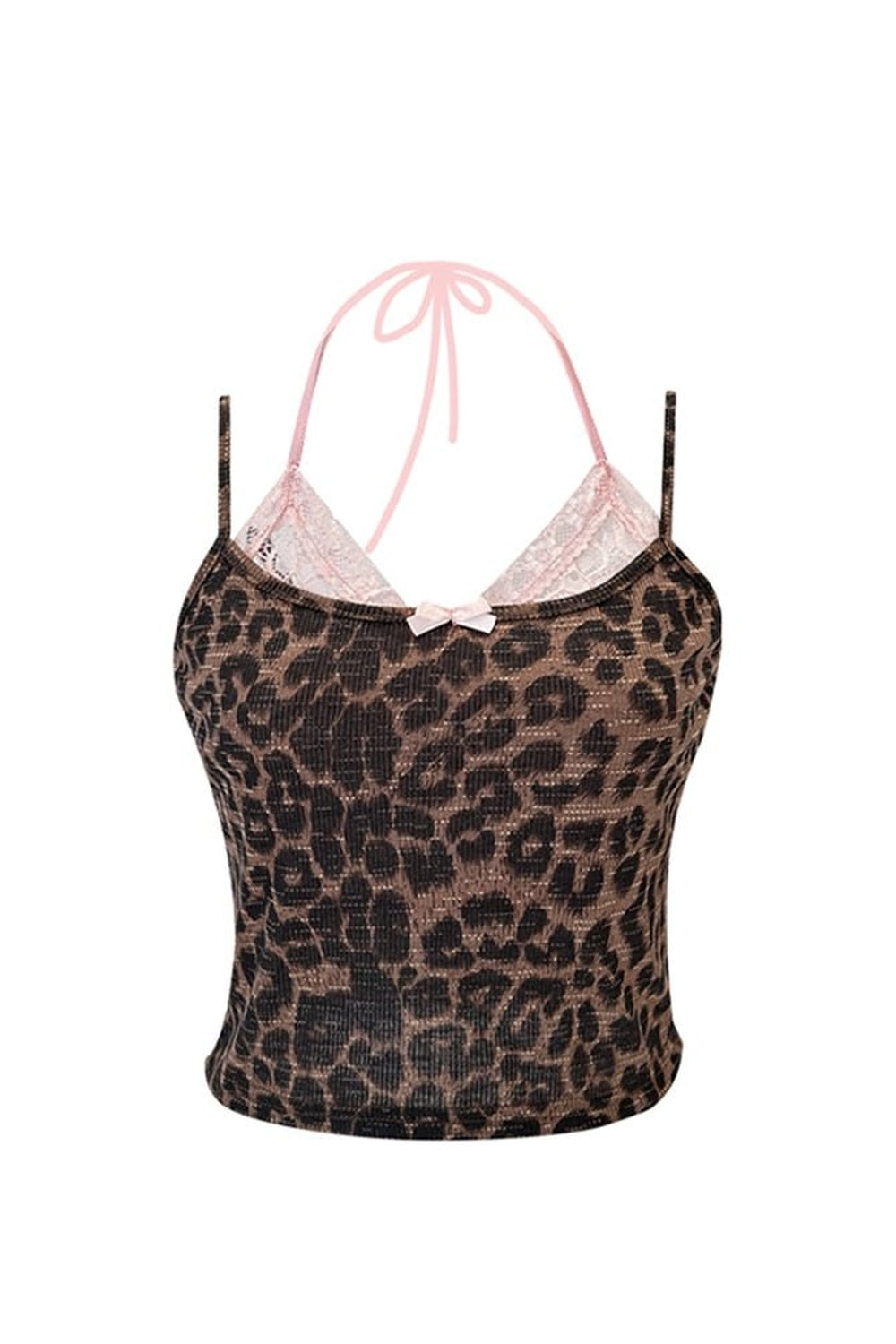 Lace Patchwork Camisole Crop Top