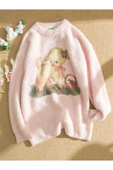 Fall Lamb Dream Fleece Sweater