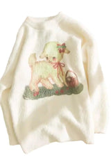 Fall Lamb Dream Fleece Sweater