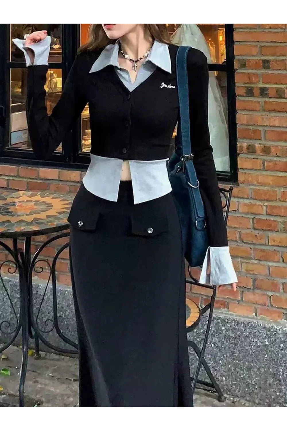 Fall Lapel Collar Knit Cardigan