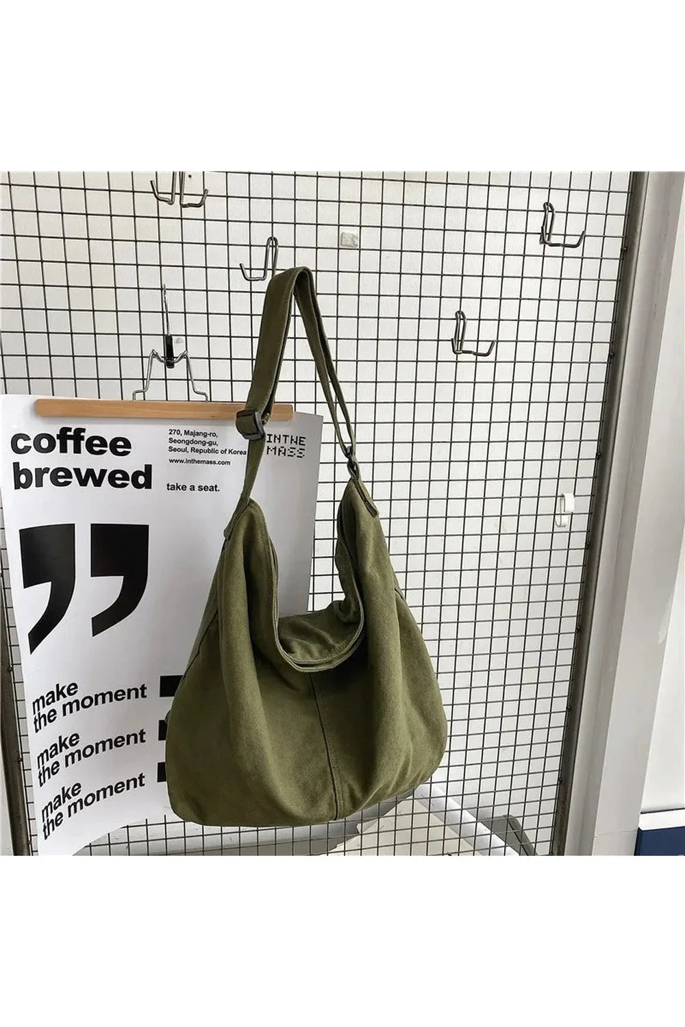 Large Canvas Shopper Handbags