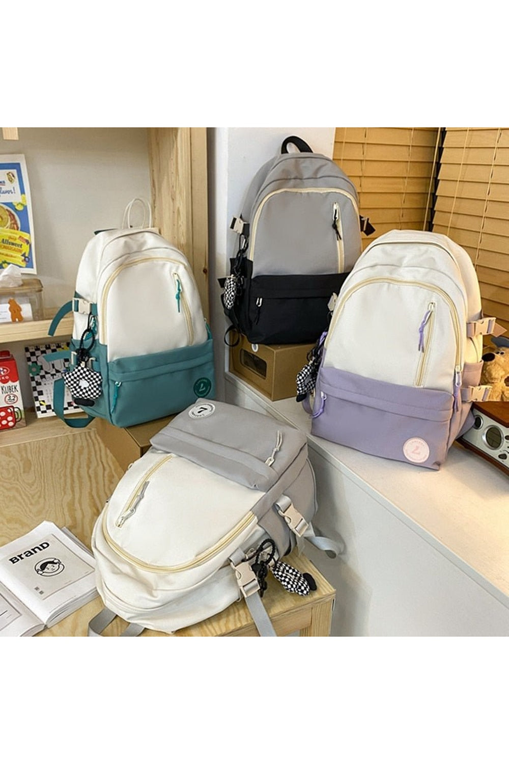 Large Harajuku School Backpack