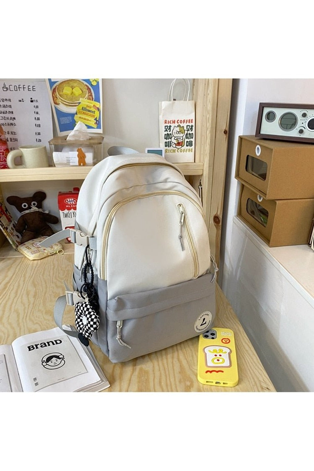 Large Harajuku School Backpack