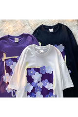 Lavender Blossom Graphic T-Shirt