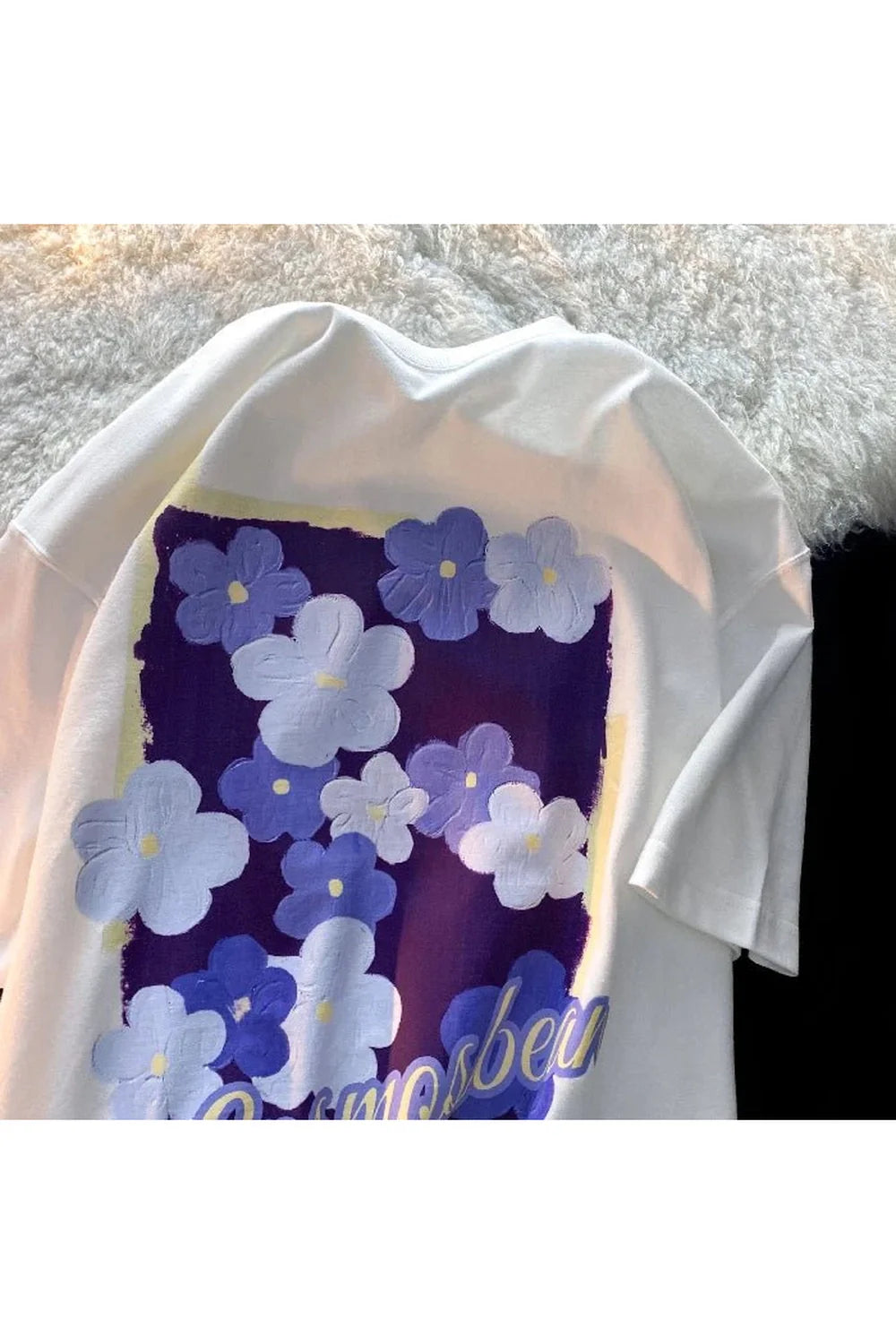 Lavender Blossom Graphic T-Shirt