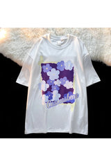 Lavender Blossom Graphic T-Shirt