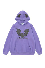 Fall Lavender Winged Mystery Hoodie