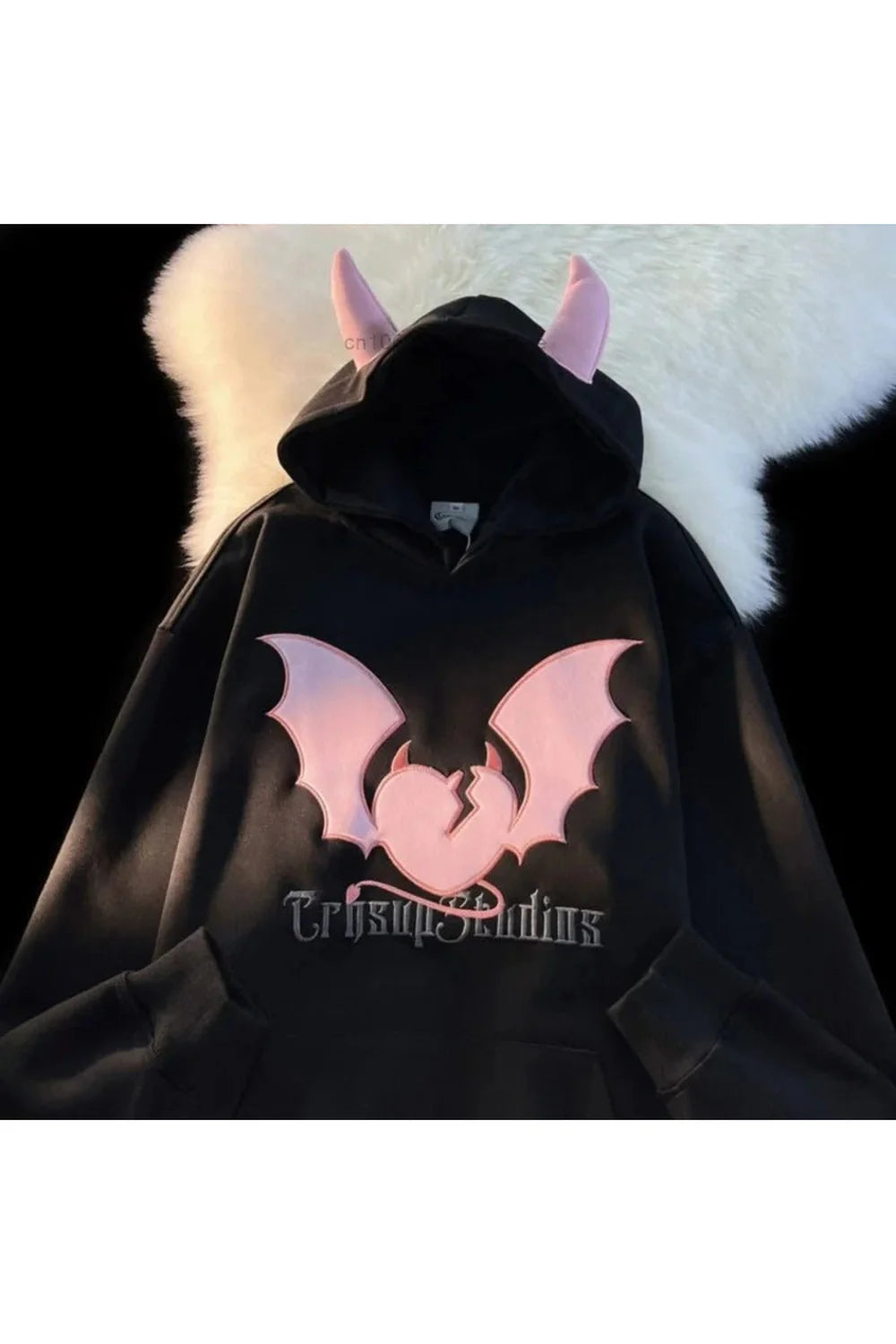 Fall Lavender Winged Mystery Hoodie