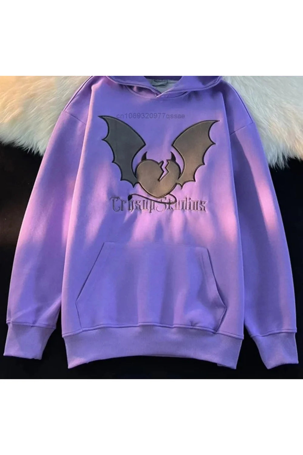 Fall Lavender Winged Mystery Hoodie