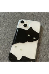 Line Cats iPhone Case