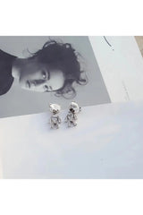 Little Bear Zirconia Stud Earrings