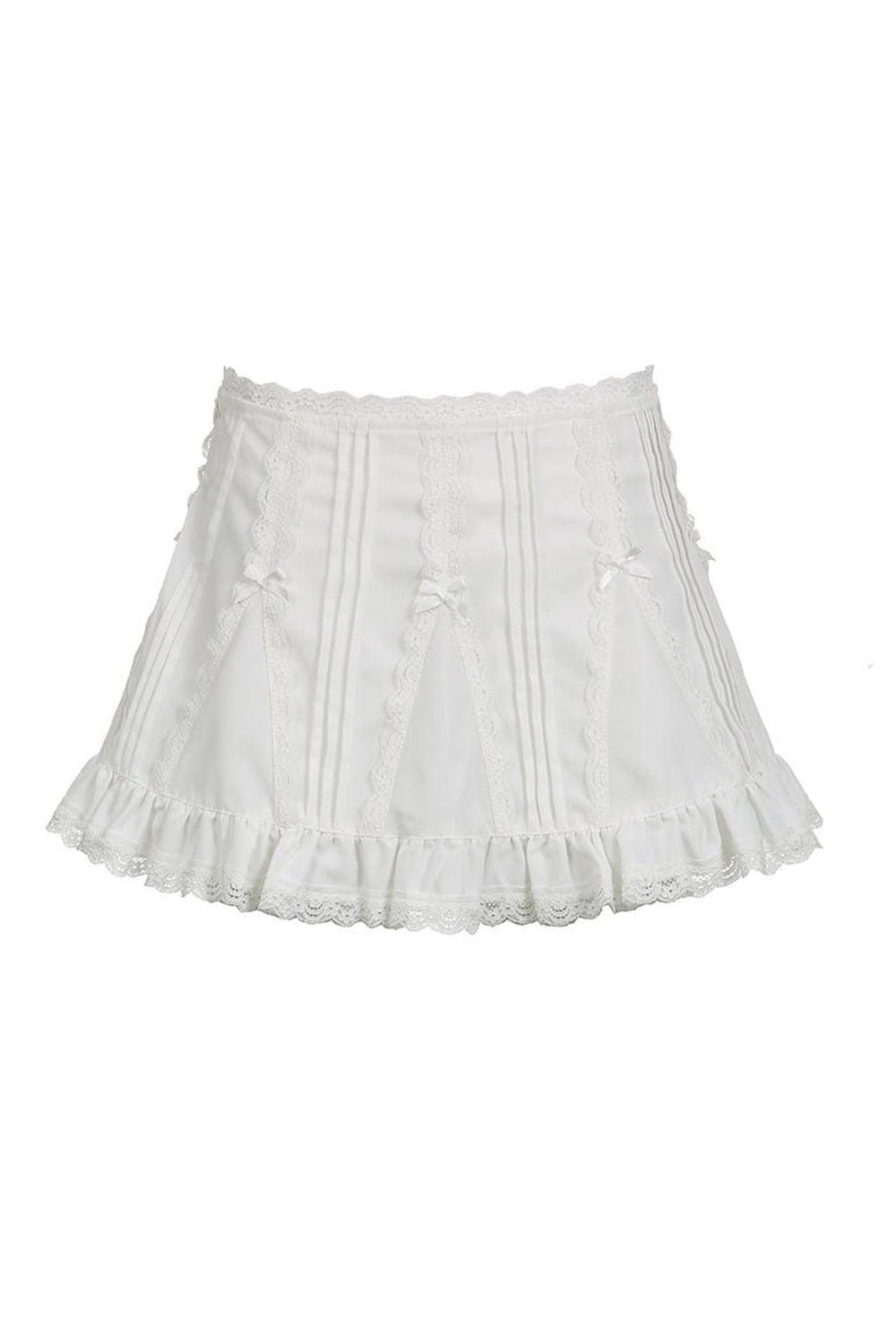 Kawaii Lace A-line Mini Skirt