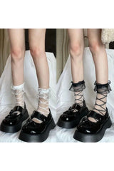 Lolita Lace Crew Socks