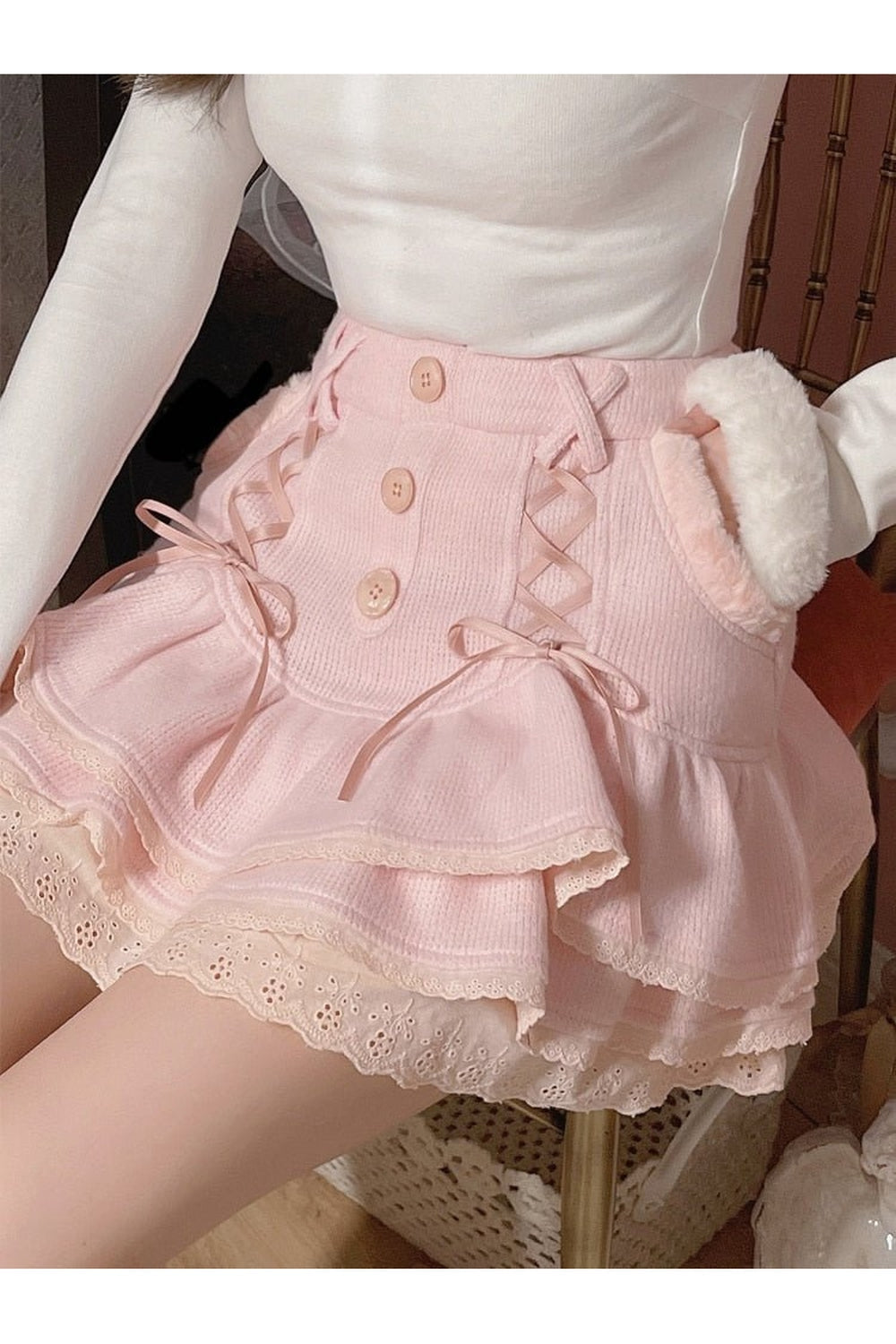 Kawaii Pastel Mini Skirt