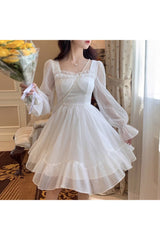 Kawaii White Dress