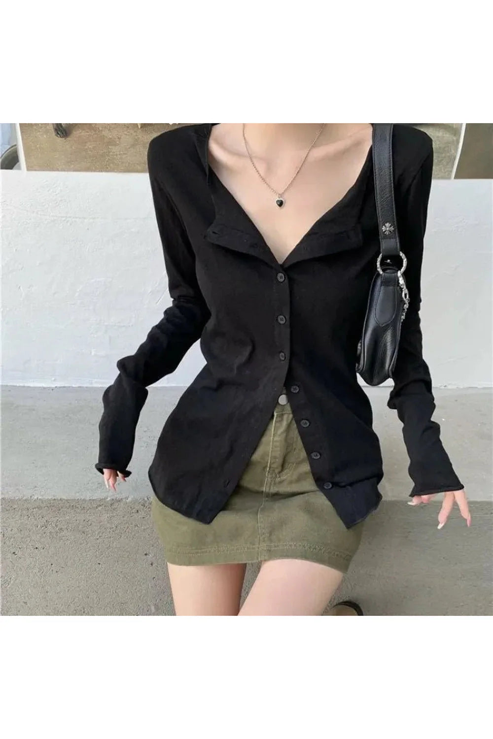 Long Sleeve Elegant Blouse