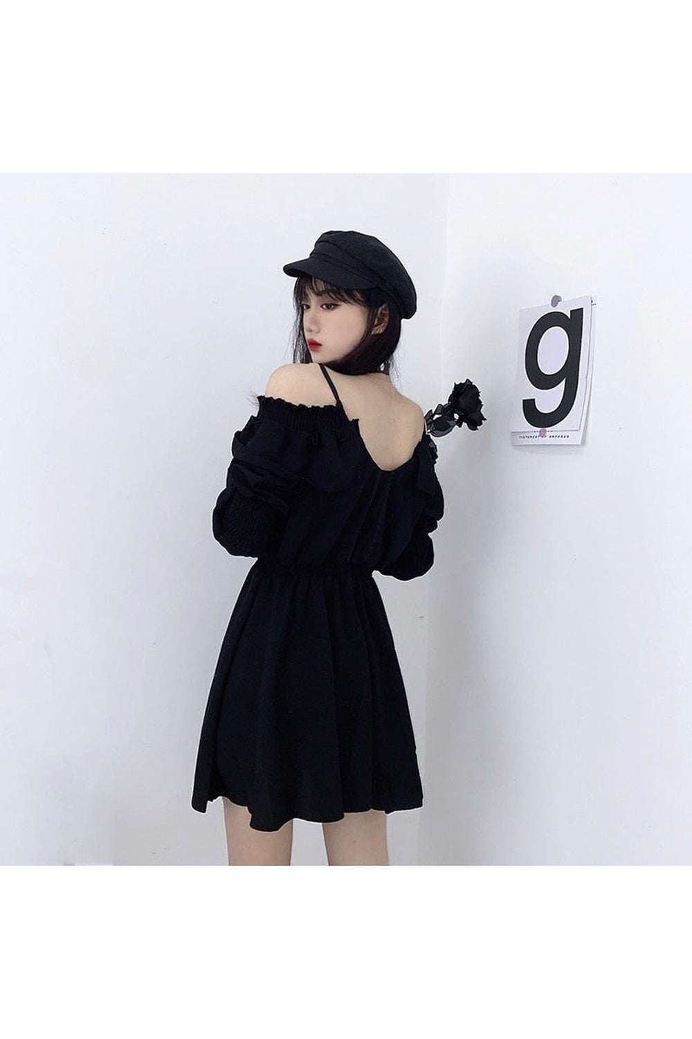 Long Sleeve Gothic Dress