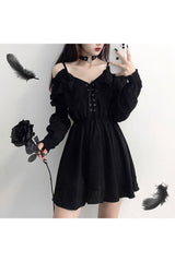 Long Sleeve Gothic Dress