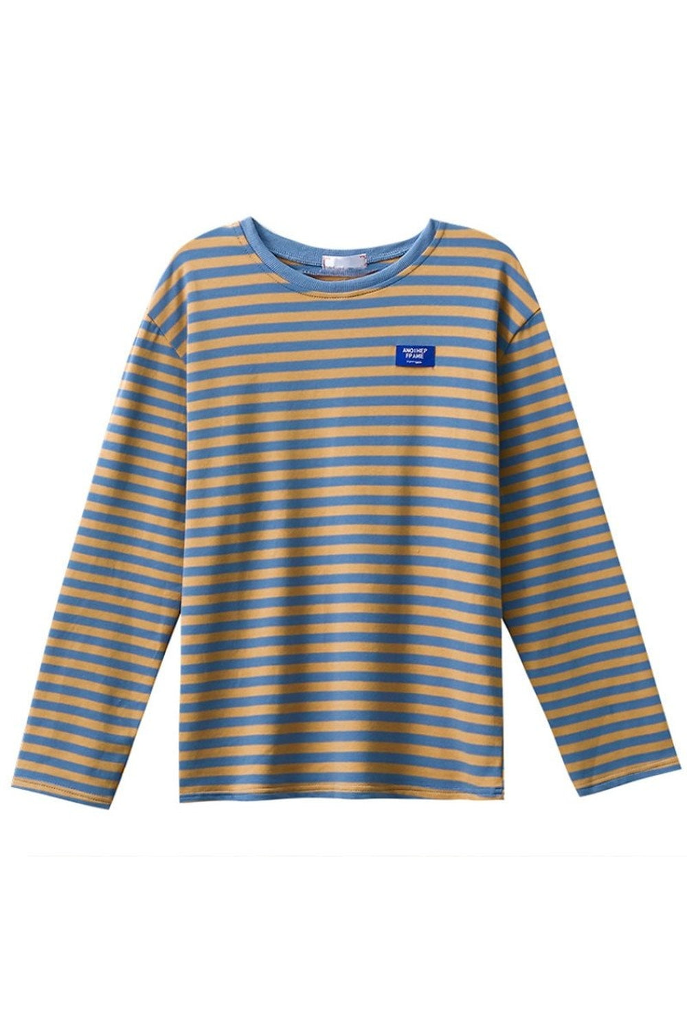 Long Sleeve Retro Striped T-shirt