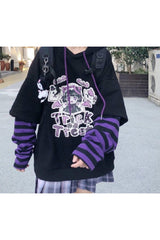 Fall Long-Sleeved Anime Hoodie