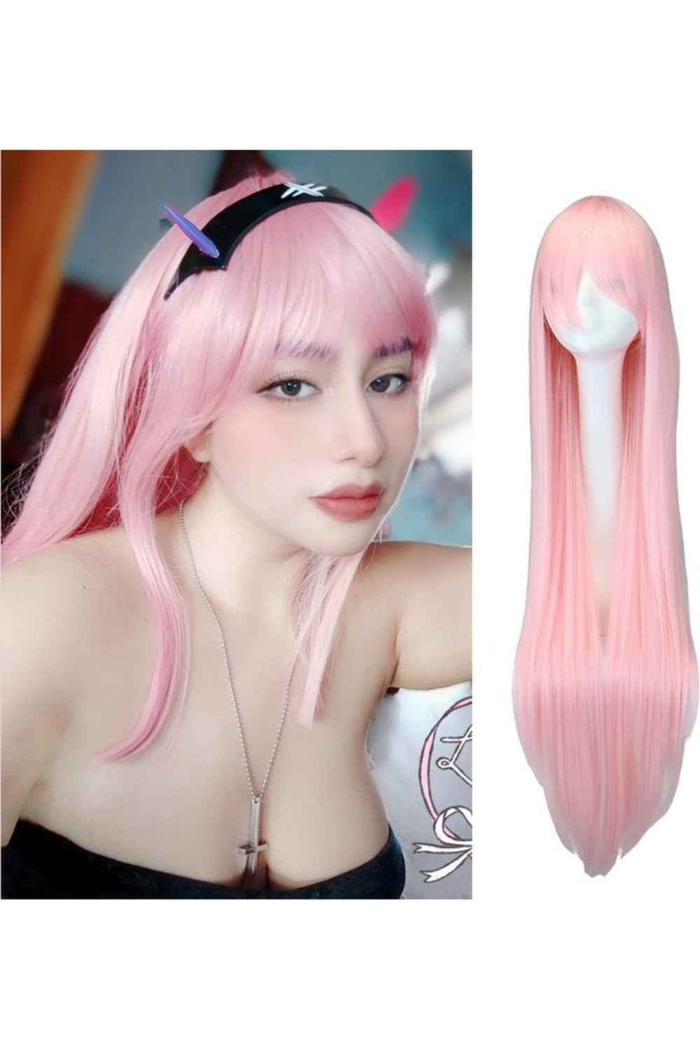 Long Straight Cosplay Wig