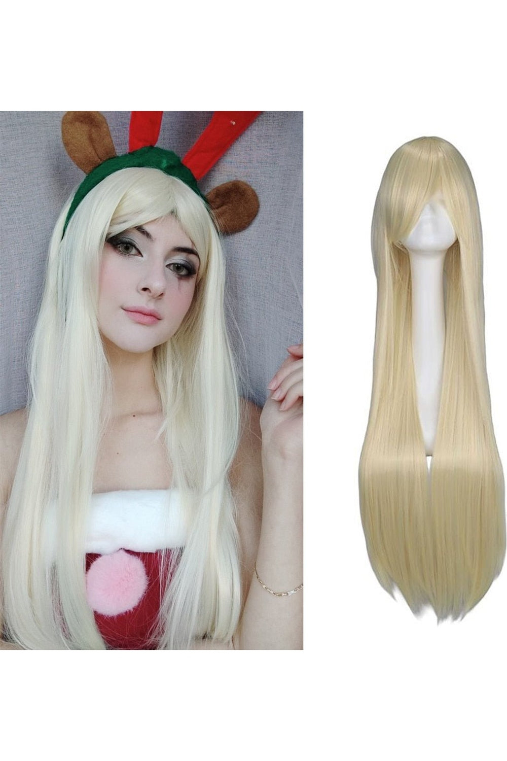 Long Straight Cosplay Wig