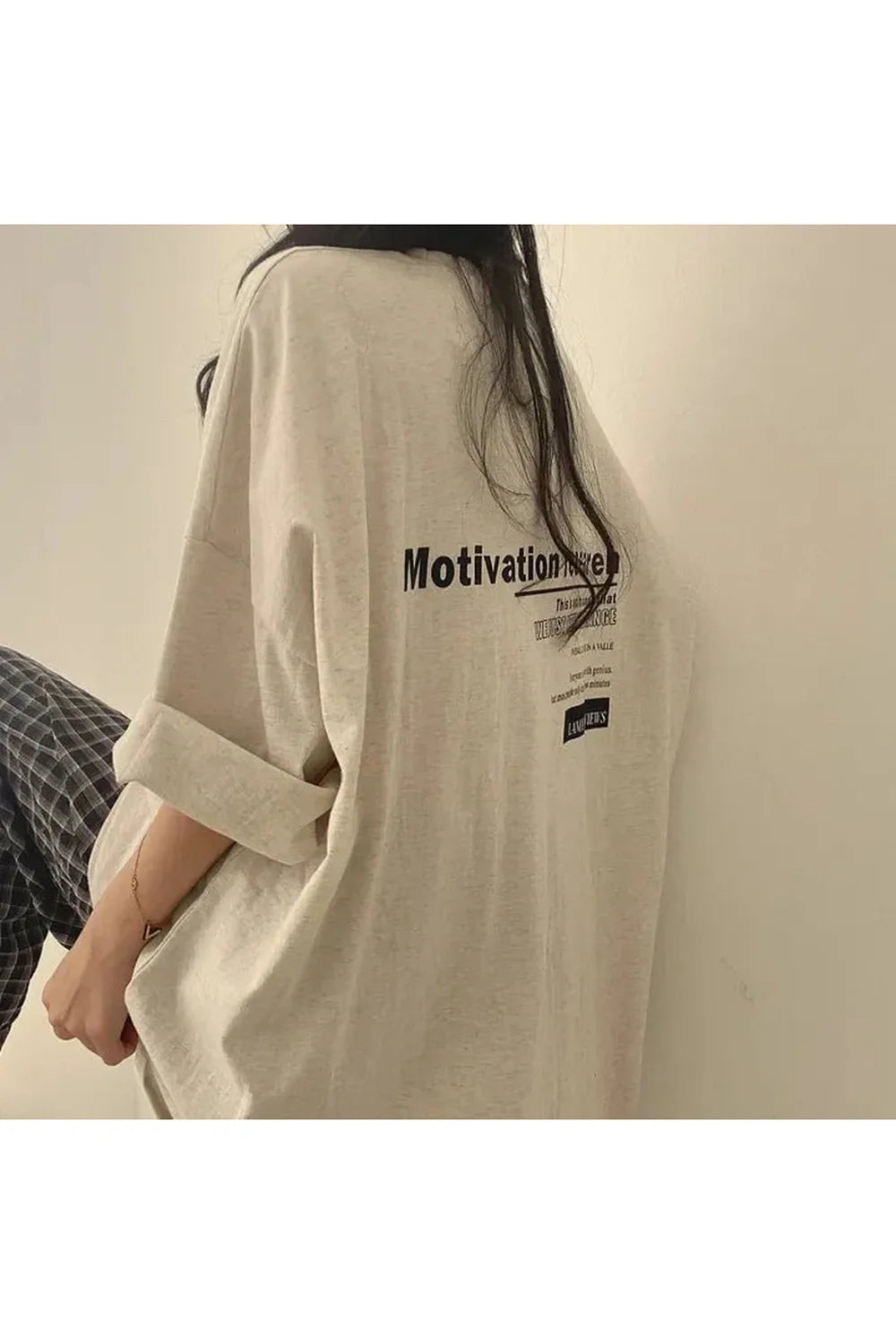 Loose Long Sleeve Hiphop  T-Shirt
