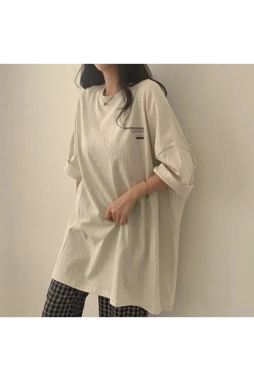 Loose Long Sleeve Hiphop  T-Shirt