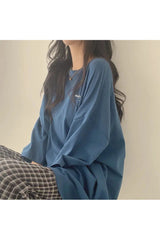 Loose Long Sleeve Hiphop  T-Shirt
