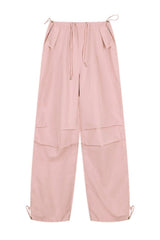 Baggy-Cargohose mit niedriger Taille