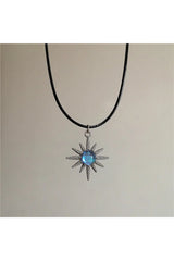 Lunar Glow and Angel Heart Necklace