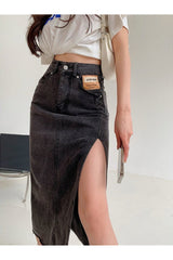 Maxi Jeans Skirt