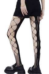 Mesh Fishnet Hollowed-out Stockings