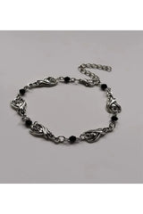 Midnight Bat Charm Bracelet