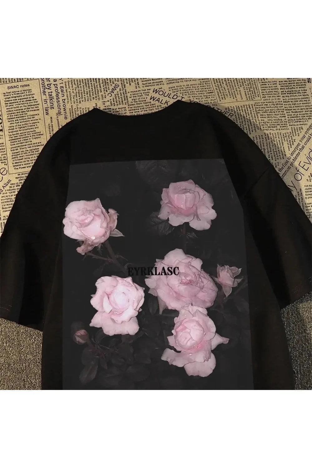 Midnight Bloom Graphic T-Shirt