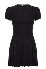 Midnight Twirl Mini Dress