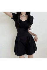 Midnight Twirl Mini Dress