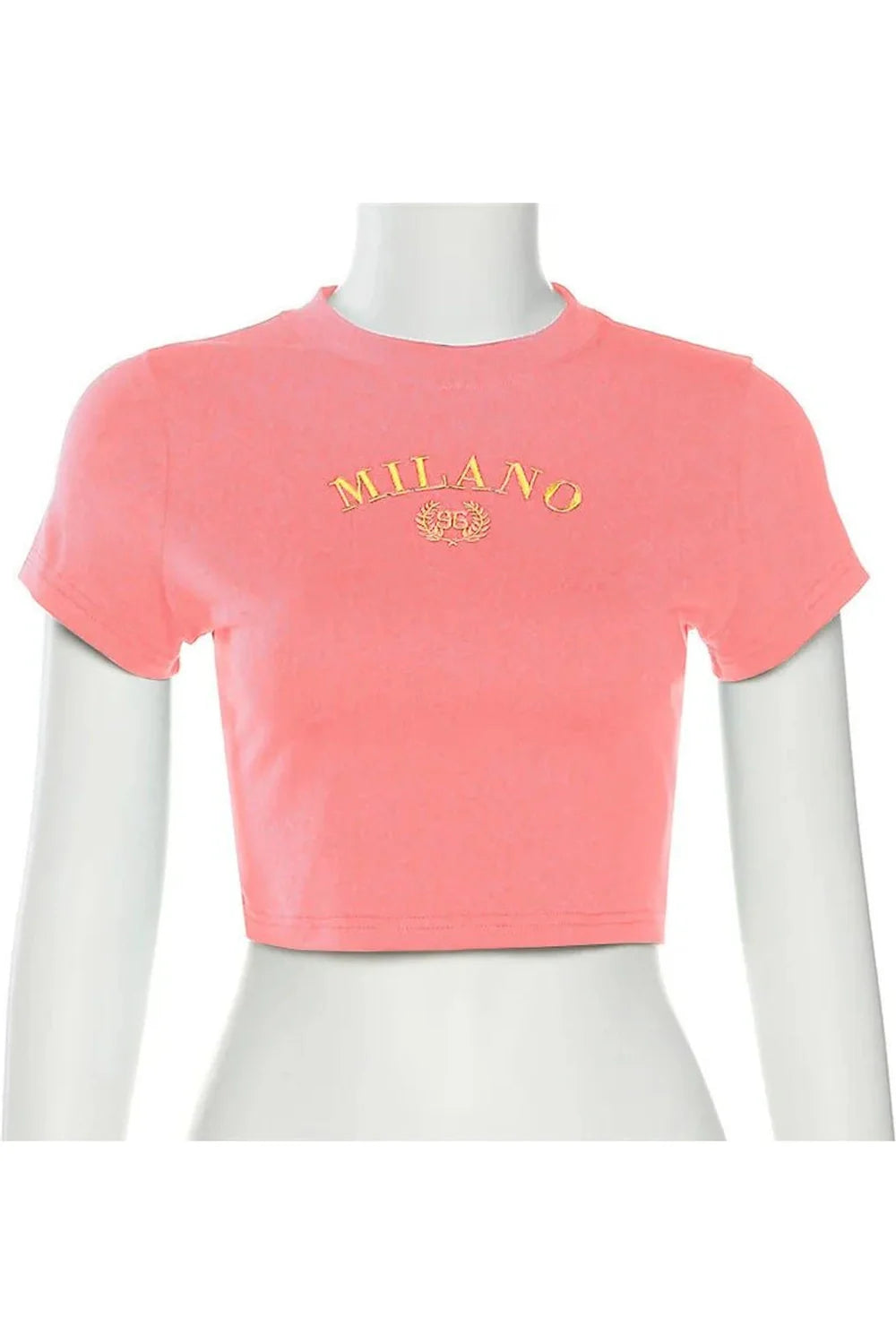 Milano Crest Cropped Top