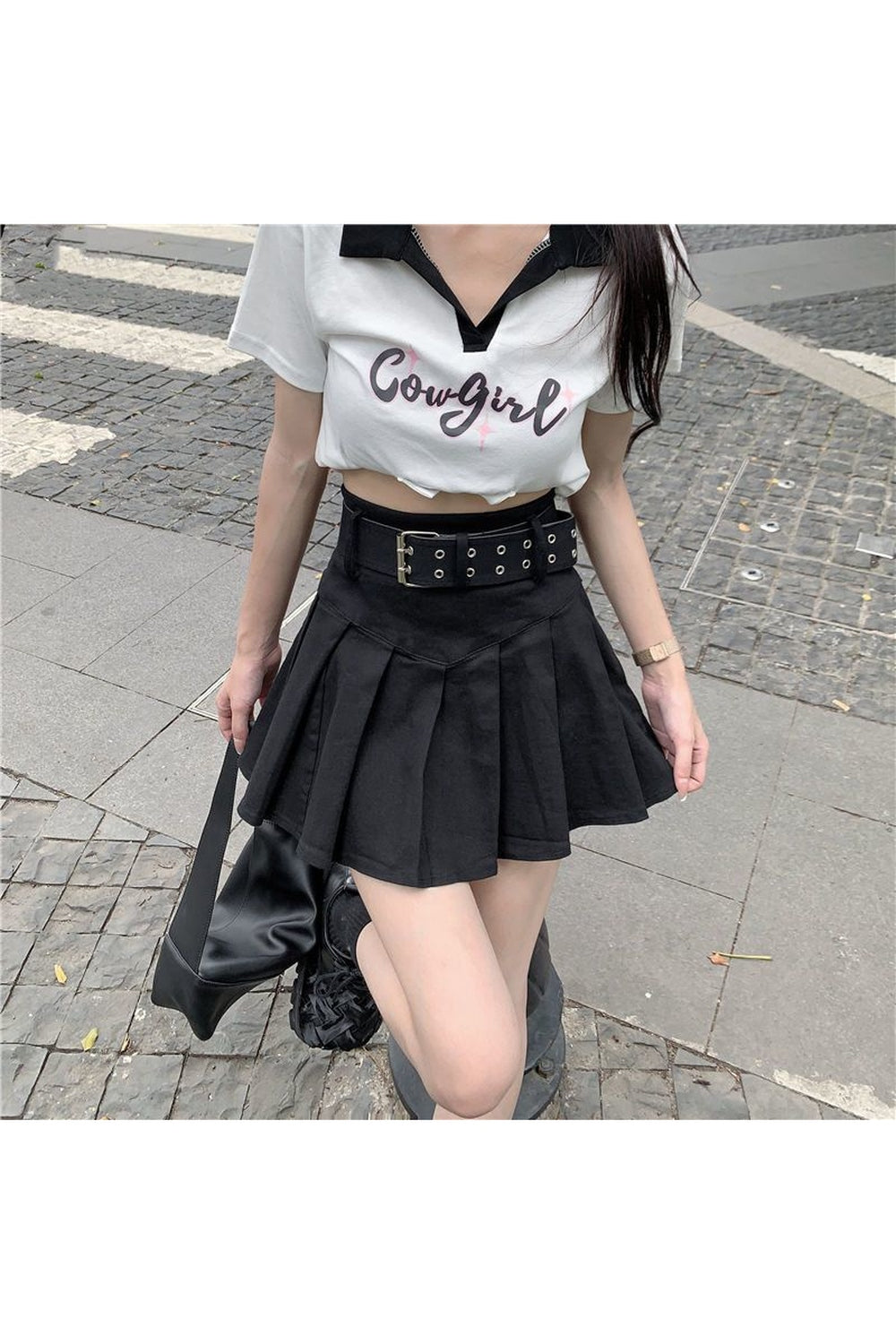 Mini Pleated Korean Style Skirt