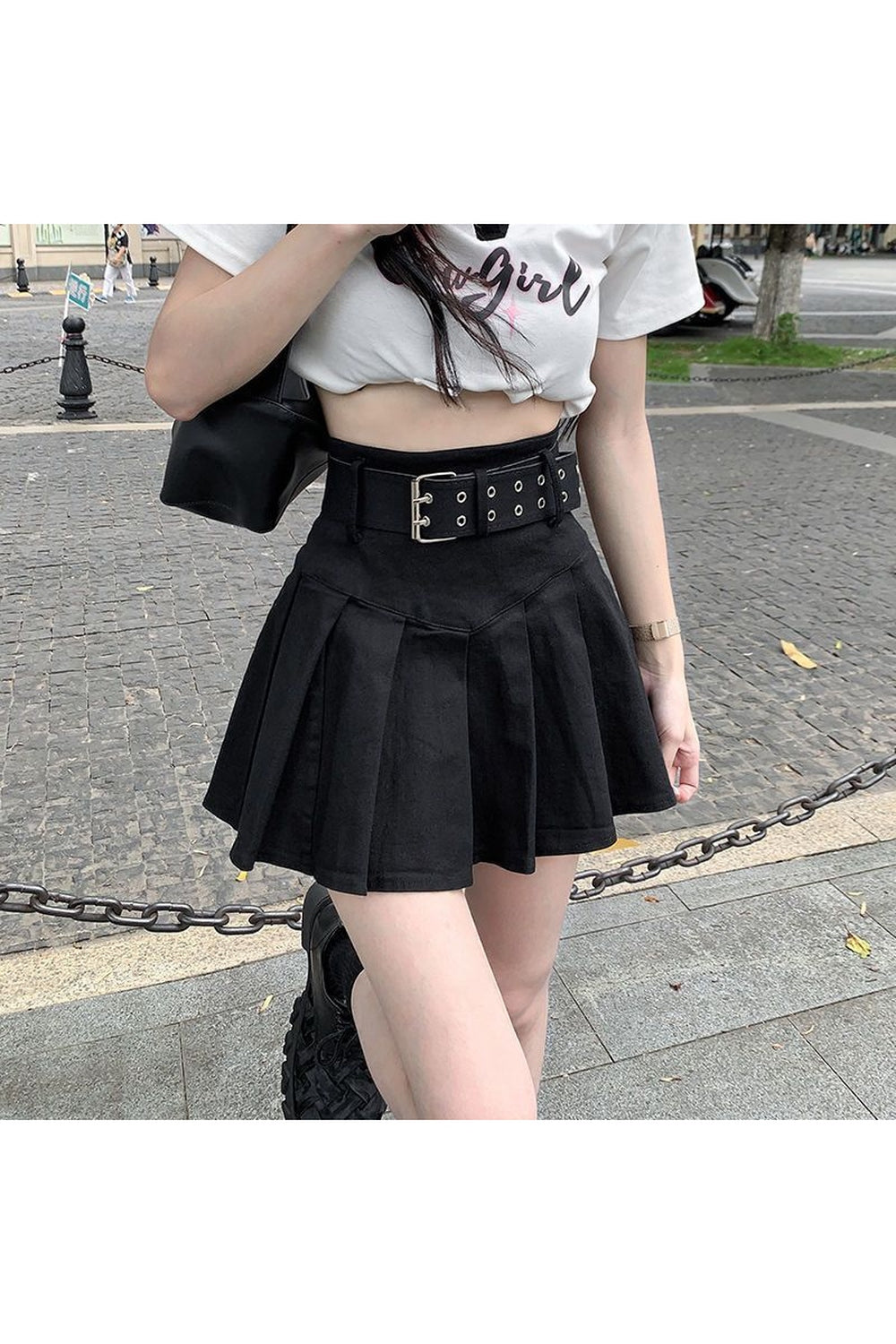 Mini Pleated Korean Style Skirt