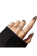 Minimalist rings set