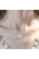 Collier en acier inoxydable Lune