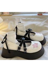 Moon & Star Kawaii Platform Mary Janes Shoes