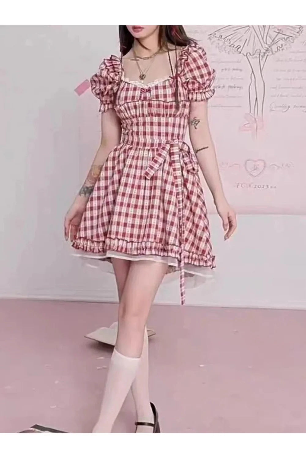 Mori Girl Bow Dress