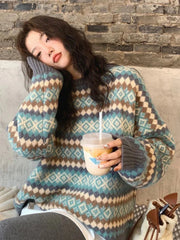 Mountain Mist Fair Isle Sweater