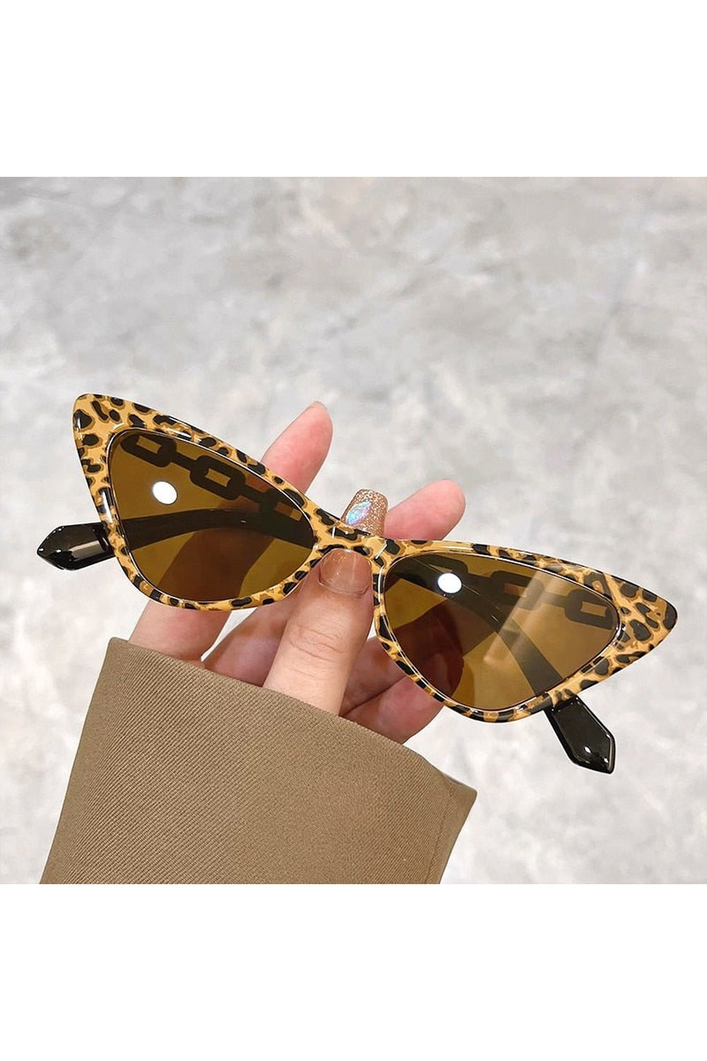 Multicolor Cat Eye Sunglasses