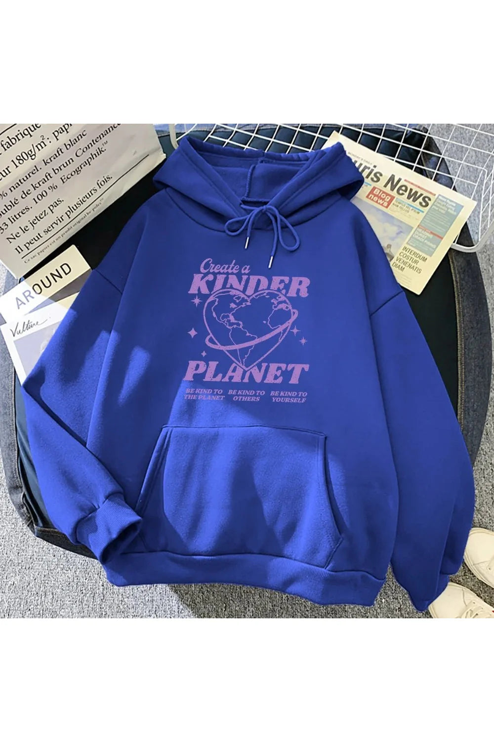 Fall Multicolor Planet Hoodie