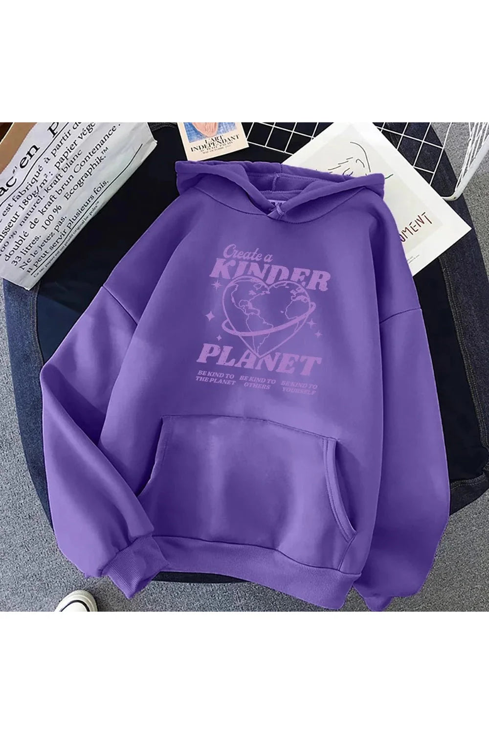 Fall Multicolor Planet Hoodie