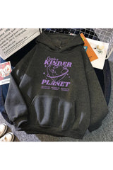 Fall Multicolor Planet Hoodie