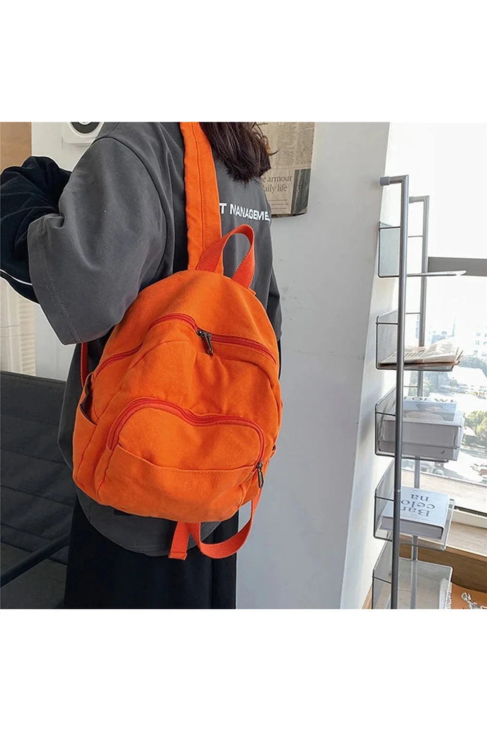 Neutral Canvas Backpacks